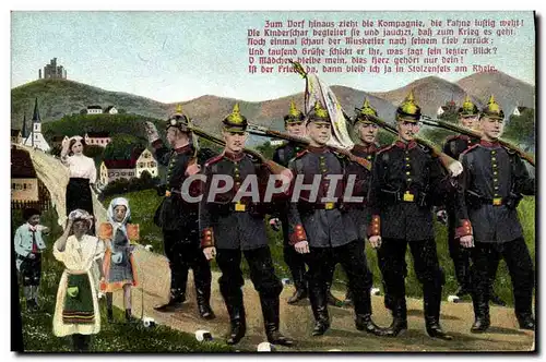 Cartes postales Militaria Soldats allemands