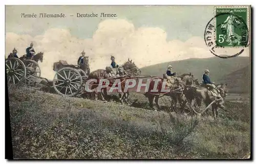 Cartes postales Militaria Armee allemande