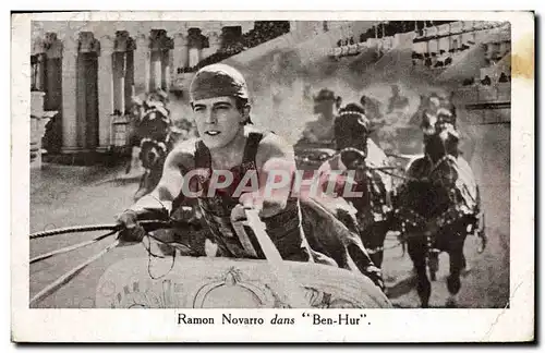 Moderne Karte Cinema Ramon Novarro dans Ben-Hur