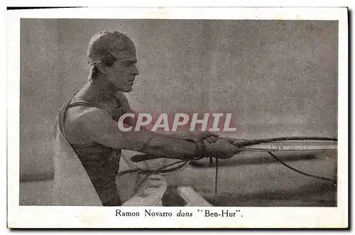 Moderne Karte Cinema Ramon Novarro dans Ben-Hur