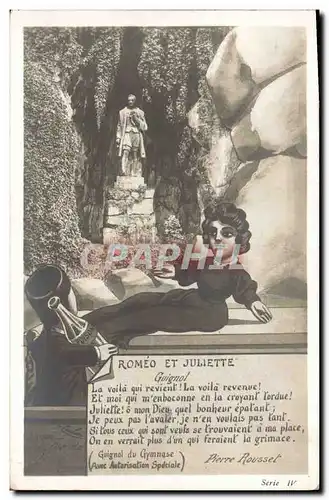 Ansichtskarte AK Guignols Romeo et Juliette Guignol