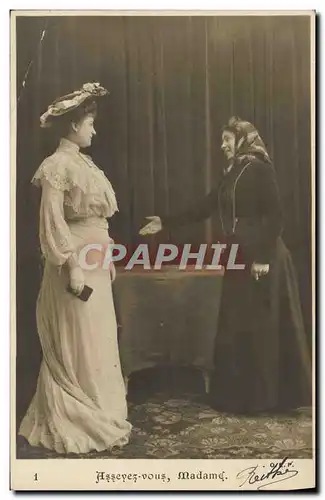 Cartes postales Femme Cartomancienne Voyante