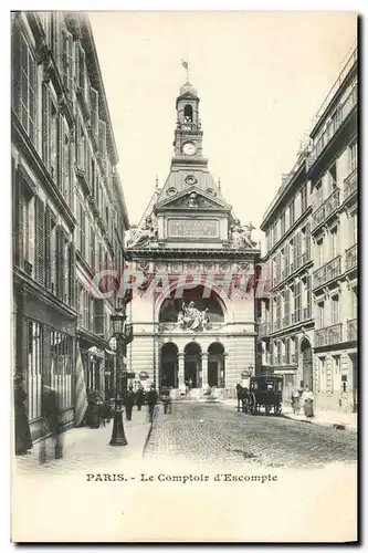 Cartes postales Banque Paris Le Comptoir d&#39Escompte