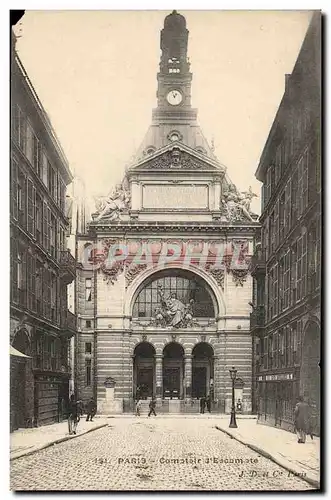 Cartes postales Banque Paris Le Comptoir d&#39Escompte