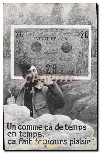 Cartes postales Bilelt Vingt Francs