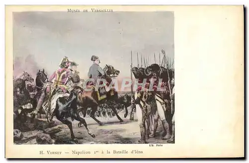 Ansichtskarte AK Napoleon 1er Musee de Versailles Vernet Bataille d&#39Iena