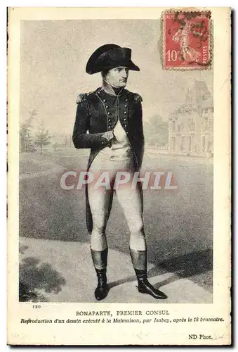 Ansichtskarte AK Napoleon 1er Bonaparte Premier Consul