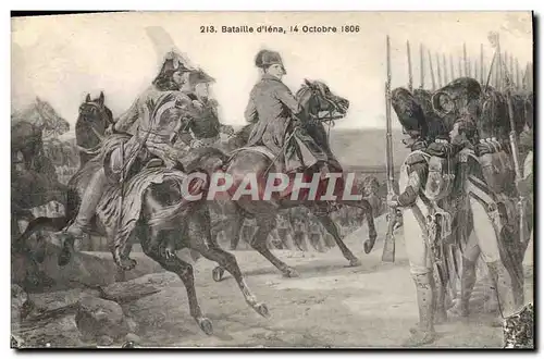 Cartes postales Napoleon 1er Iena 14 octobre 1806