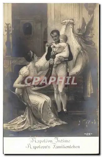 Cartes postales Napoleon 1er intime Enfant