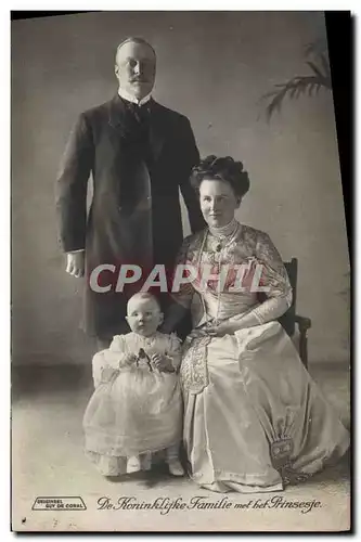 Cartes postales De Koninklijke Familie