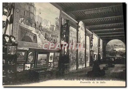 Cartes postales Militaria Musee de l&#39armee Ensemble de la salle