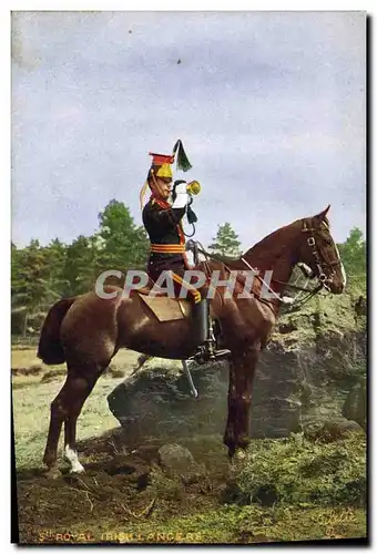 Cartes postales Militaria 5th Royal Irish Lancers