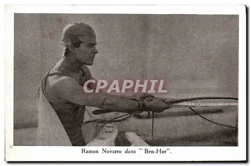 Moderne Karte Cinema Ramon Novarro dans Ben Hur