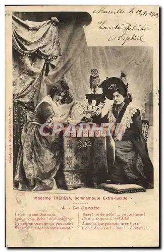 e Folklore Madame Theresa somnambule extra lucide La cocotte