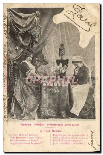 e Folklore Madame Theresa somnambule extra lucide La bonne