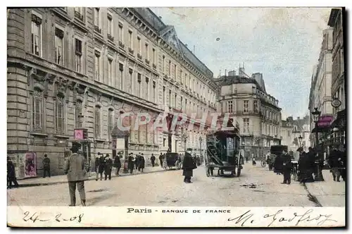 Ansichtskarte AK Banque de France Paris