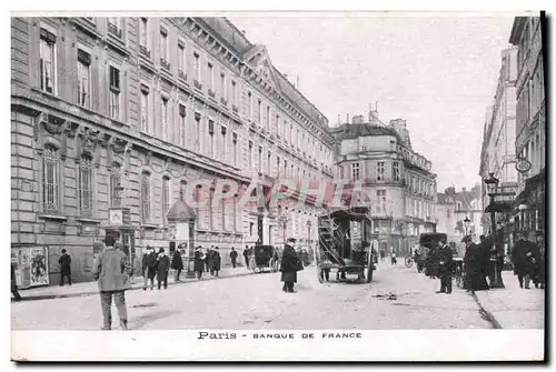 Ansichtskarte AK Banque de France Paris