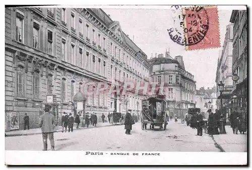 Ansichtskarte AK Banque de France Paris