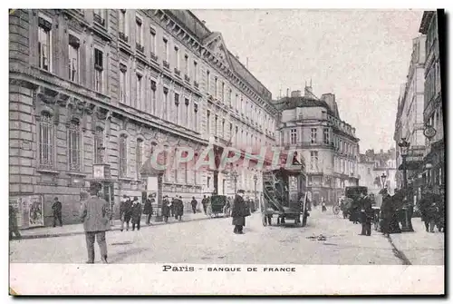 Ansichtskarte AK Banque de France Paris