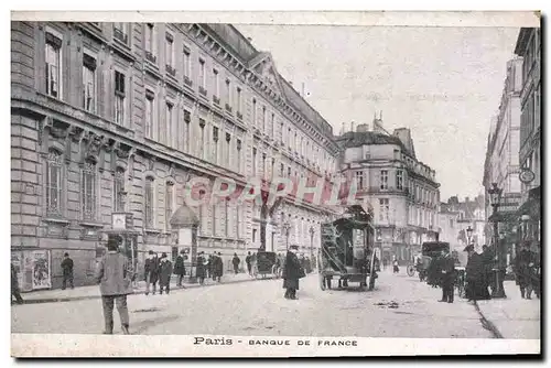 Ansichtskarte AK Banque de France Paris