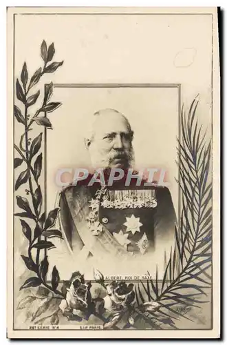 Cartes postales Albert Roi de Saxe