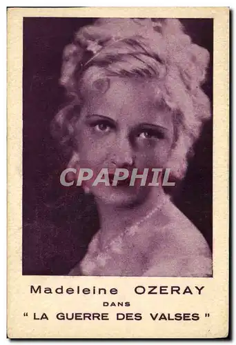 Cartes postales moderne Cinema Madeleine Ozeray dans la Guerre des Valses