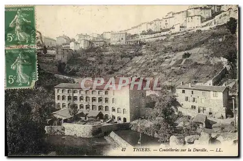 Cartes postales Thiers Coutellerie sur la Durolle