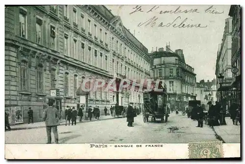 Ansichtskarte AK Banque de France Paris
