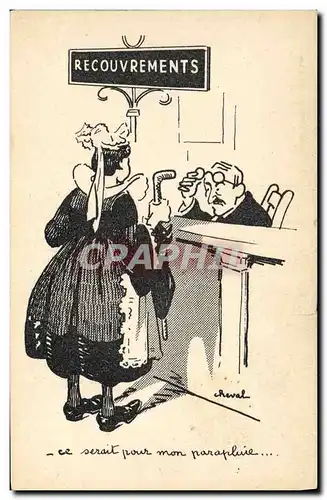 Cartes postales Banque Recouvrements Bretagne