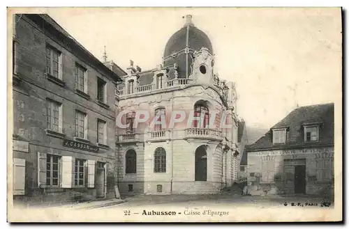 Cartes postales Banque Aubusson Caisse d&#39Epargne