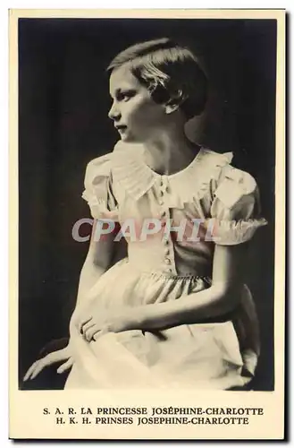 Cartes postales SAR la princesse Josephine Charlotte