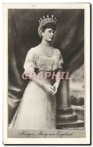 Cartes postales Konigin Mary von England