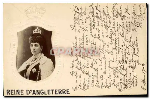 Cartes postales Reine d&#39Angleterre