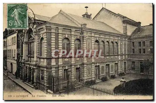 Cartes postales Lisieux Le theatre
