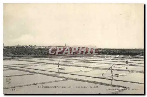 Cartes postales Folklore Marais Salants Le Pouliguen