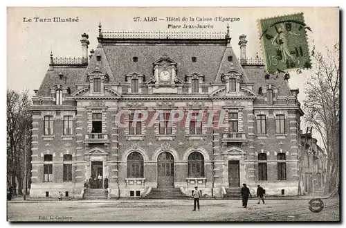 Cartes postales Banque Albie Hotel de la Caisse d&#39Epargne