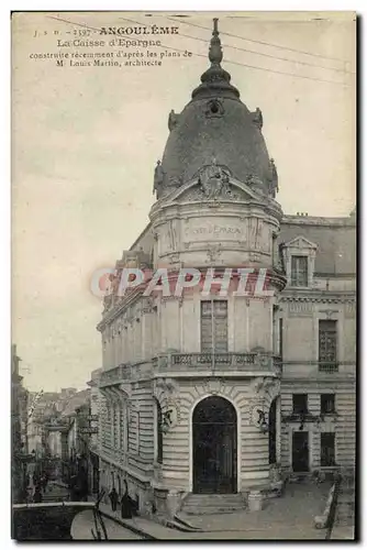 Ansichtskarte AK Banque Caisse d&#39Epargne Angouleme