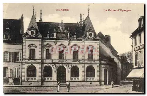 Ansichtskarte AK Banque Caisse d&#39Epargne Beaune