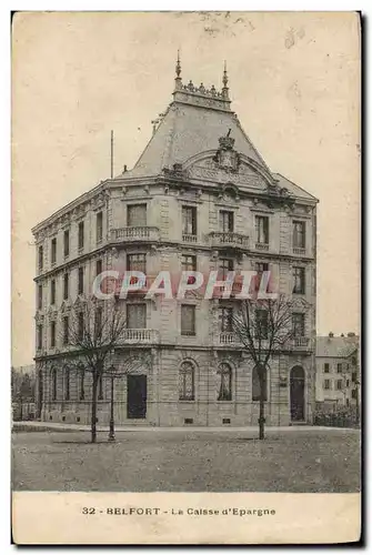 Ansichtskarte AK Banque Caisse d&#39Epargne Belfort