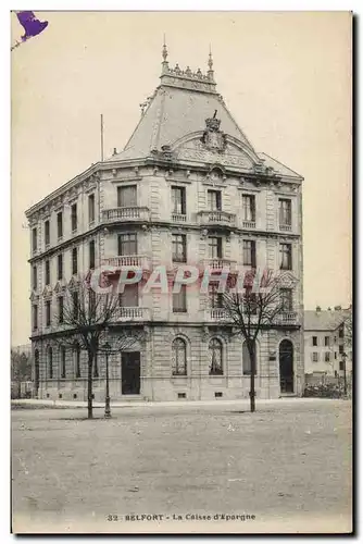 Cartes postales Banque Caisse d&#39Epargne Belfort