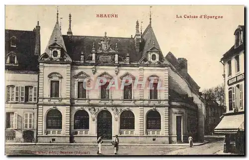 Ansichtskarte AK Banque Caisse d&#39Epargne Beaune