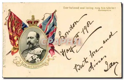 Cartes postales His majesty King Edward VII