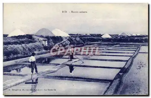 Cartes postales Marais salants