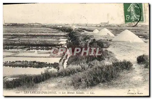 Ansichtskarte AK Marais salants Les Sables d&#39Olonne