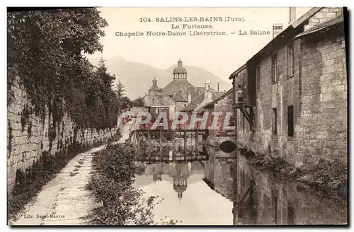 Ansichtskarte AK Salins les Bains La furieuse Chapelle Notre Dame Liberatrice La Saline