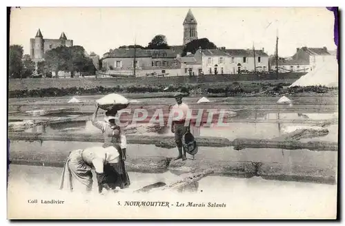 Cartes postales Marais salants Noirmoutier