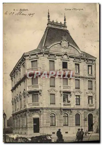 Cartes postales Banque Belfort La Caisse d&#39Epargne