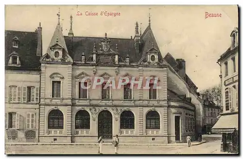 Cartes postales Banque Beaune La Caisse d&#39Epargne