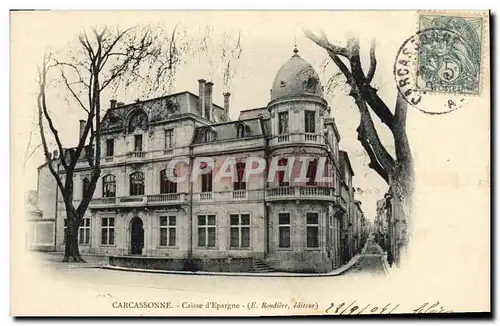 Cartes postales Banque Carcassonne La Caisse d&#39Epargne