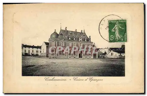 Cartes postales Banque Coulommiers La Caisse d&#39Epargne